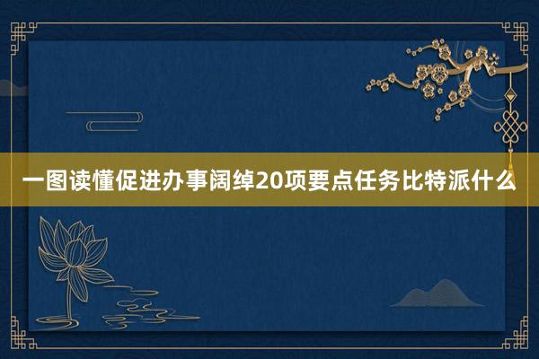 一图读懂促进办事阔绰20项要点任务比特派什么