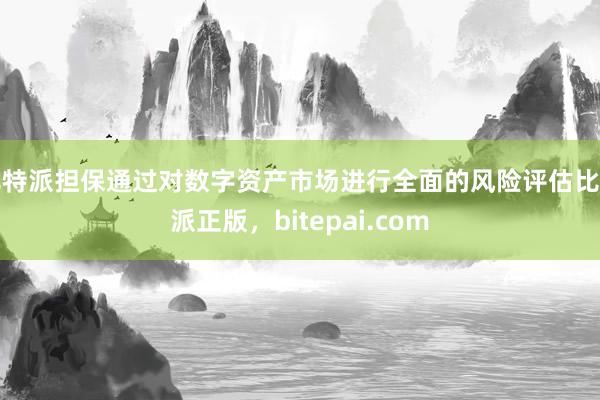 比特派担保通过对数字资产市场进行全面的风险评估比特派正版，bitepai.com