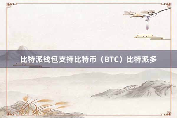 比特派钱包支持比特币（BTC）比特派多