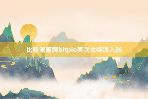 比特派管网bitpie其次比特派入账